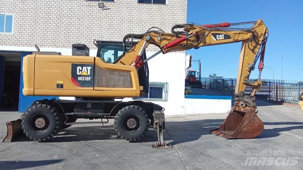 CAT M318F Wheeled excavators