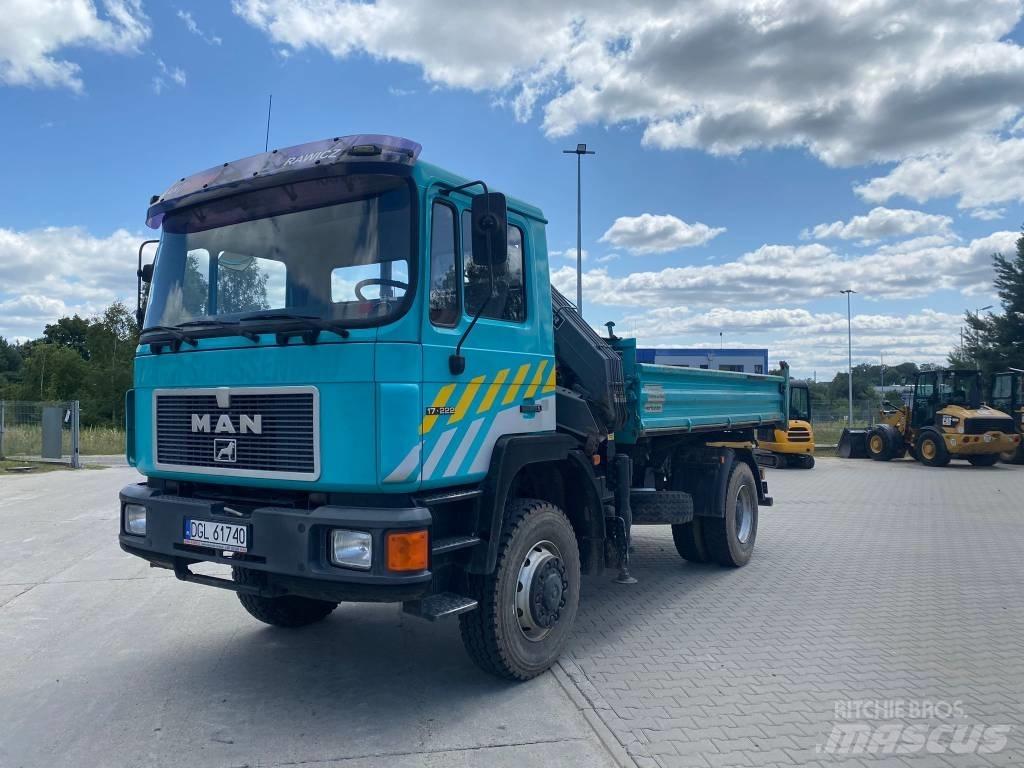 MAN 17.222 Tipper trucks