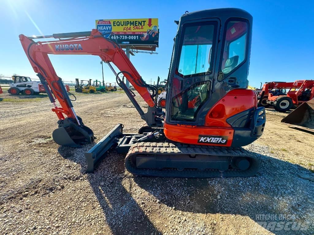 Kubota KX 121-3 Crawler excavators