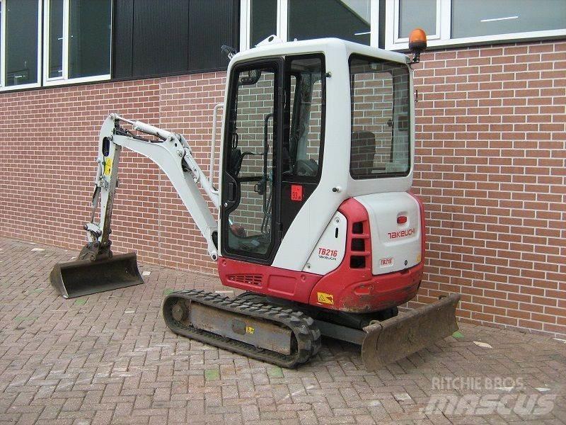Takeuchi TB216 Mini excavators < 7t (Mini diggers)