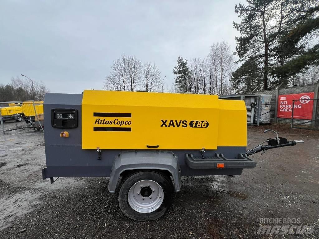 Atlas Copco XAVS186 Compressors