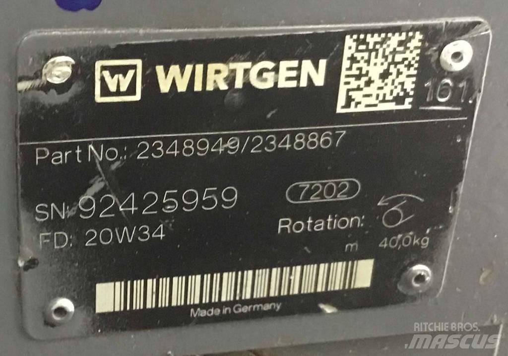 Wirtgen A4VG56 Hydraulics