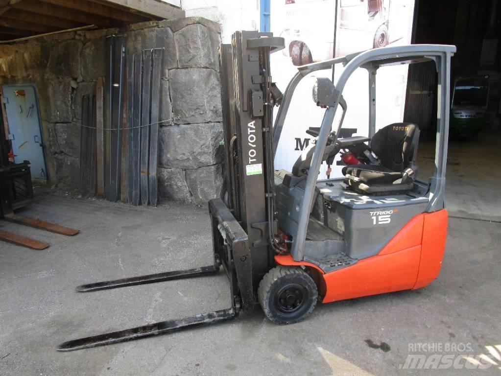 Toyota Elmotvikt Electric forklift trucks