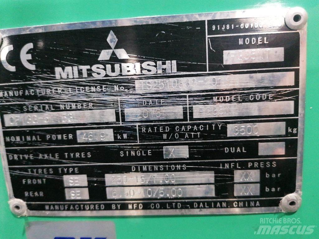 Mitsubishi FG35NT LPG trucks
