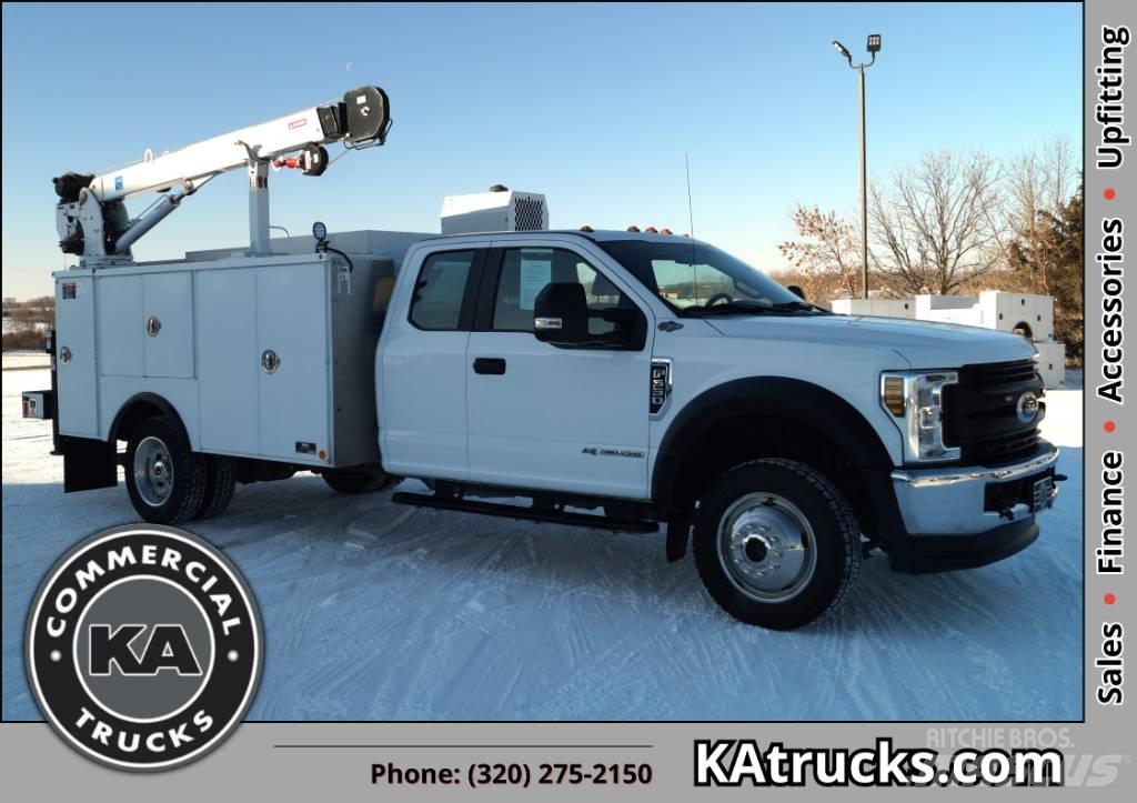 Ford F 550 XL SD Track mounted cranes