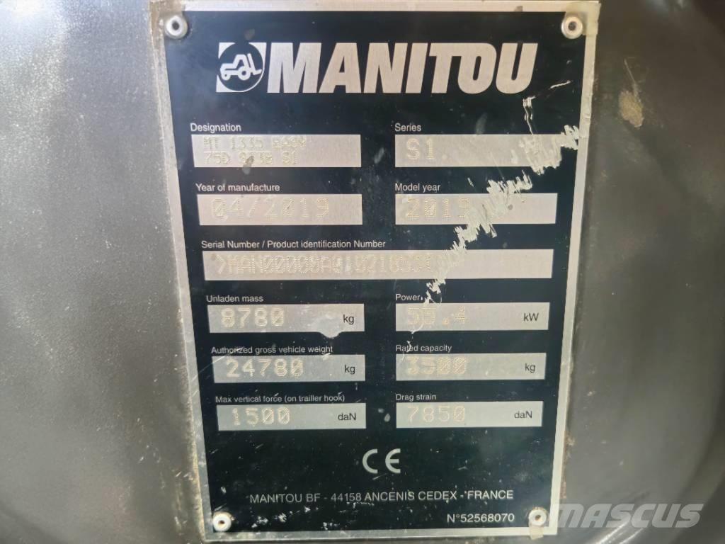 Manitou MT 1335 Telescopic handlers