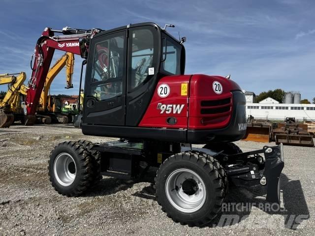 Yanmar B 95W Wheeled excavators