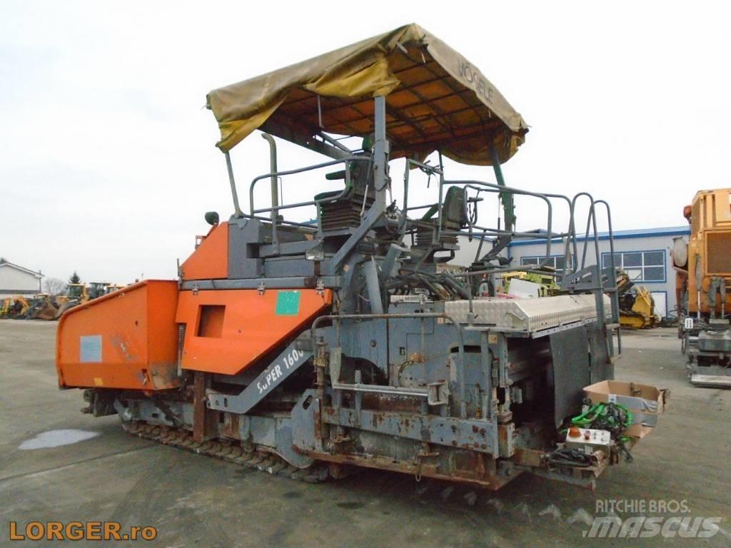 Vögele Super 1600 Asphalt pavers