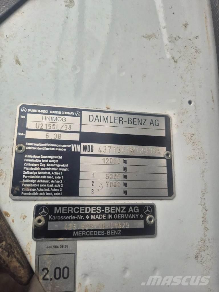 Unimog u 2150l38 Surface drill rigs