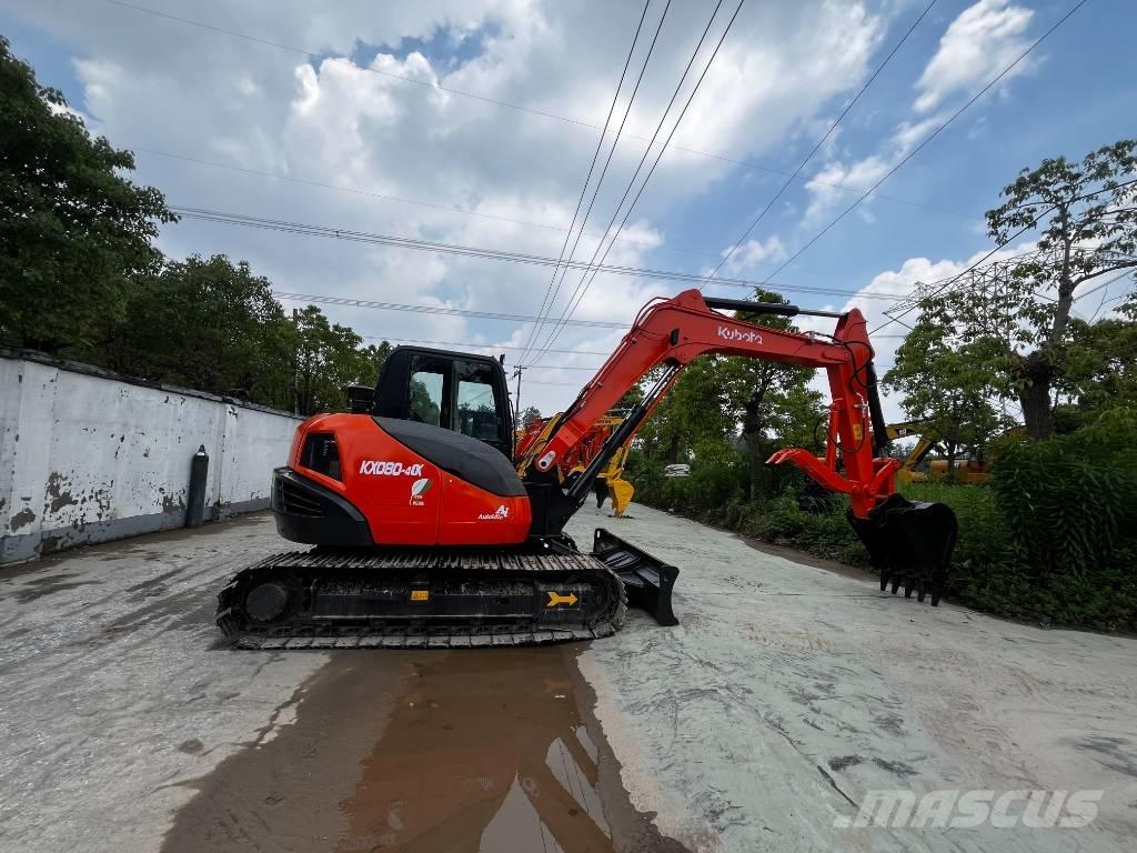 Kubota KX 080-4 CX Mini excavators  7t - 12t