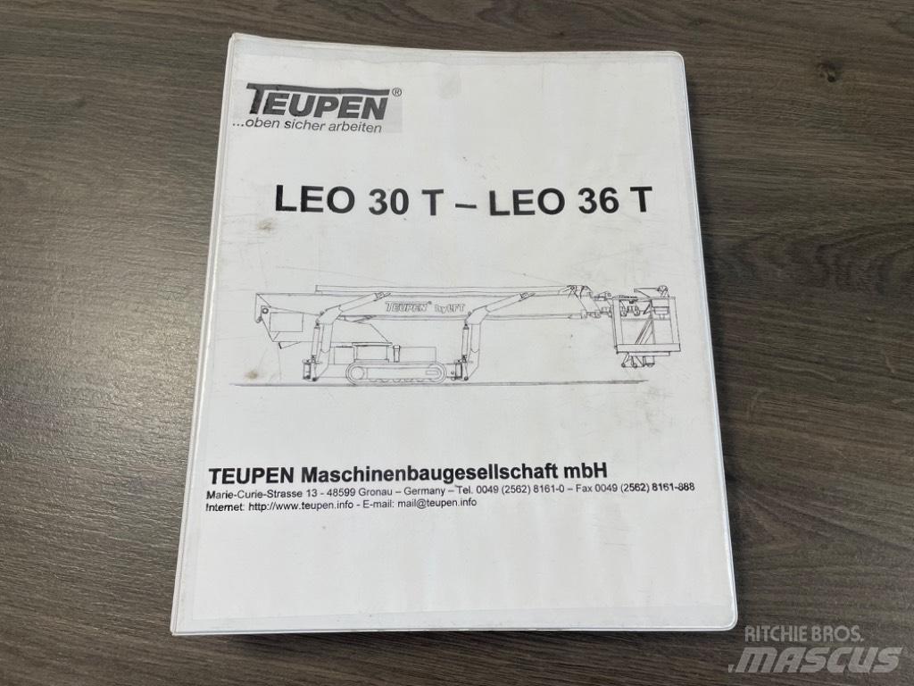 Teupen Leo 36T Telescopic boom lifts
