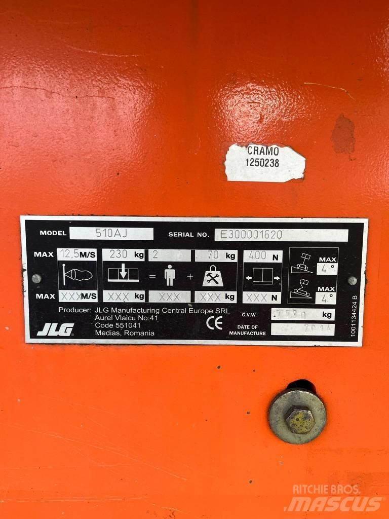 JLG 510 AJ Articulated boom lifts