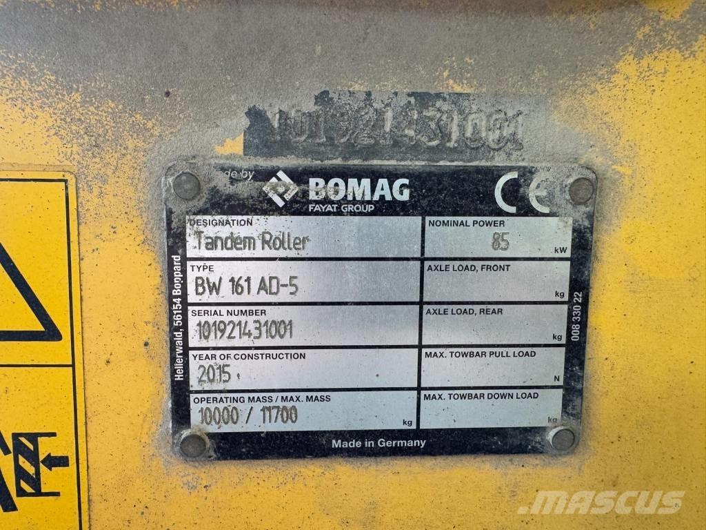 Bomag BW 161 AD-5 Twin drum rollers