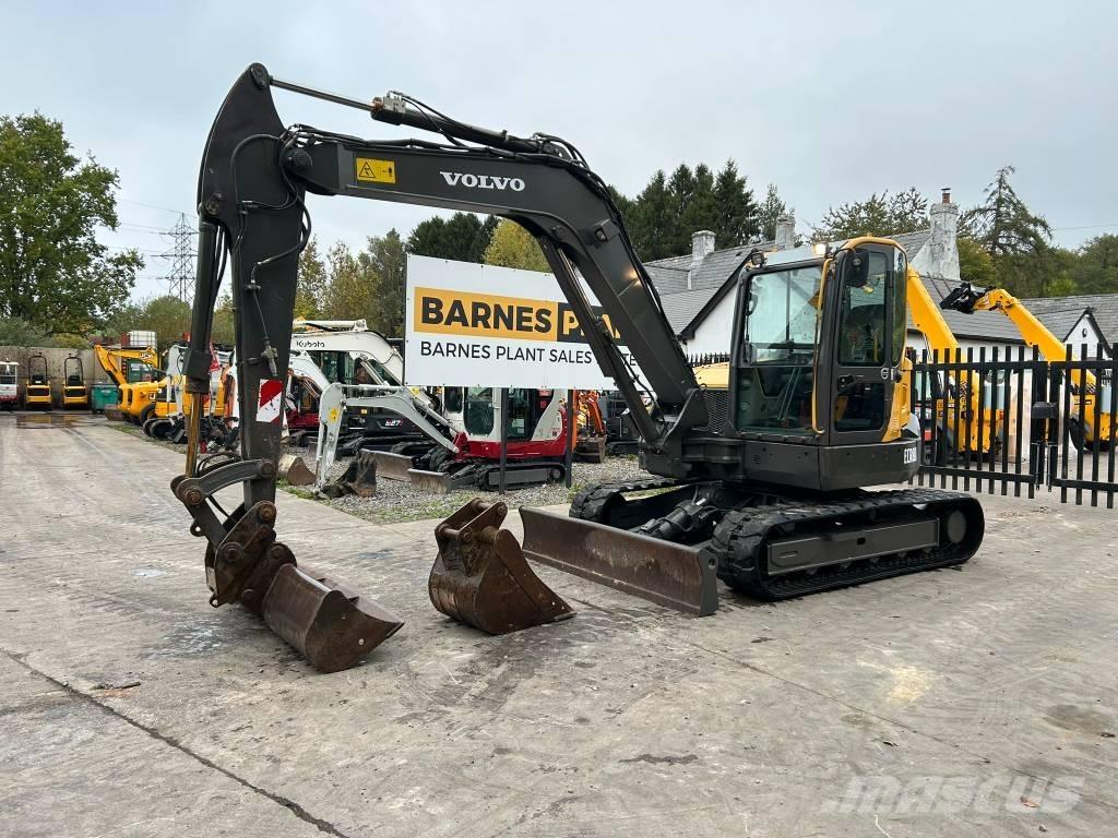 Volvo ECR 88 D Mini excavators  7t - 12t