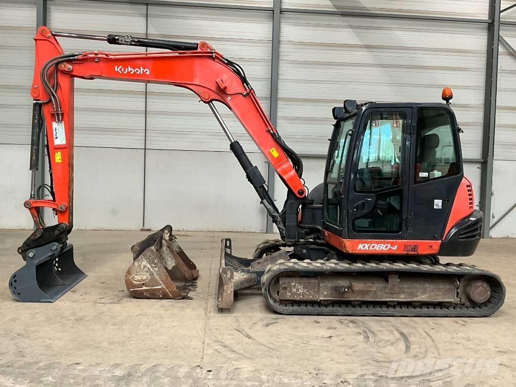 Kubota KX 080-4 Mini excavators  7t - 12t