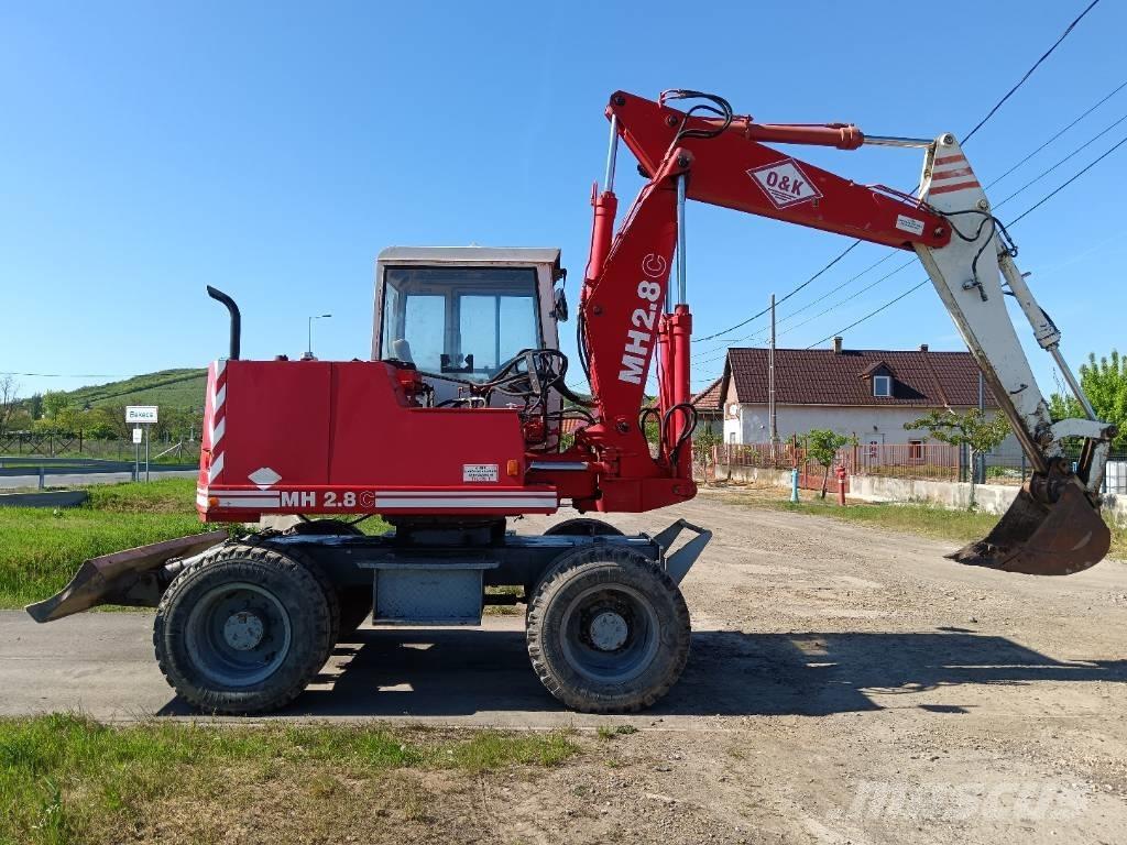 O&K MH2,8C Wheeled excavators