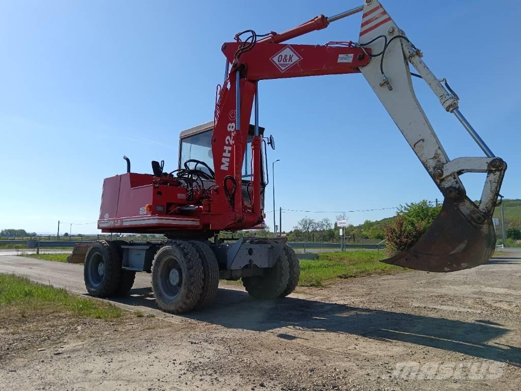 O&K MH2,8C Wheeled excavators