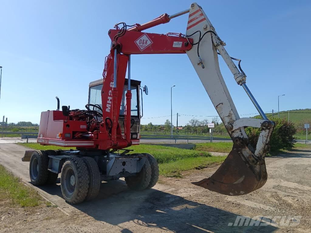 O&K MH2,8C Wheeled excavators