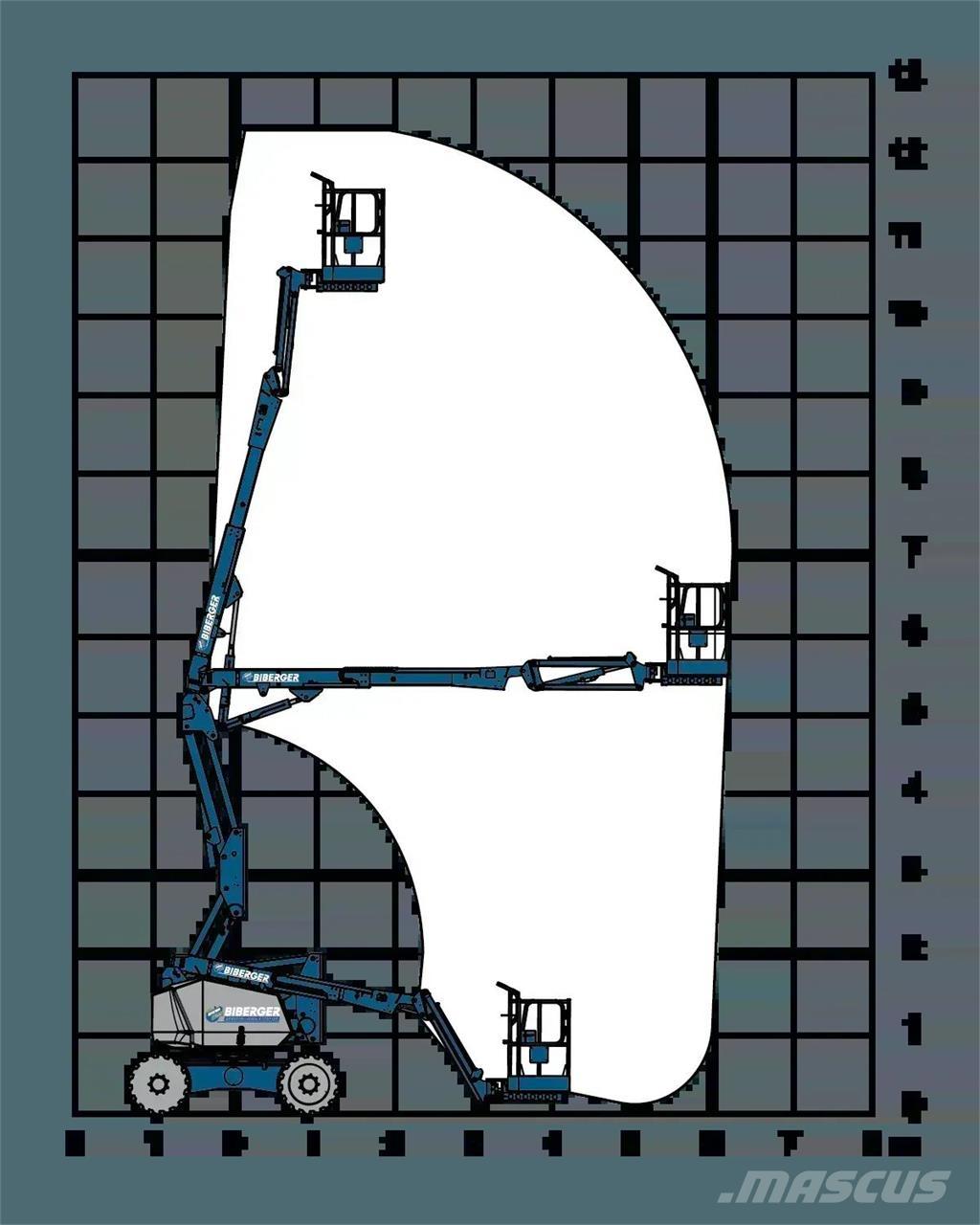 JLG H340AJ Articulated boom lifts