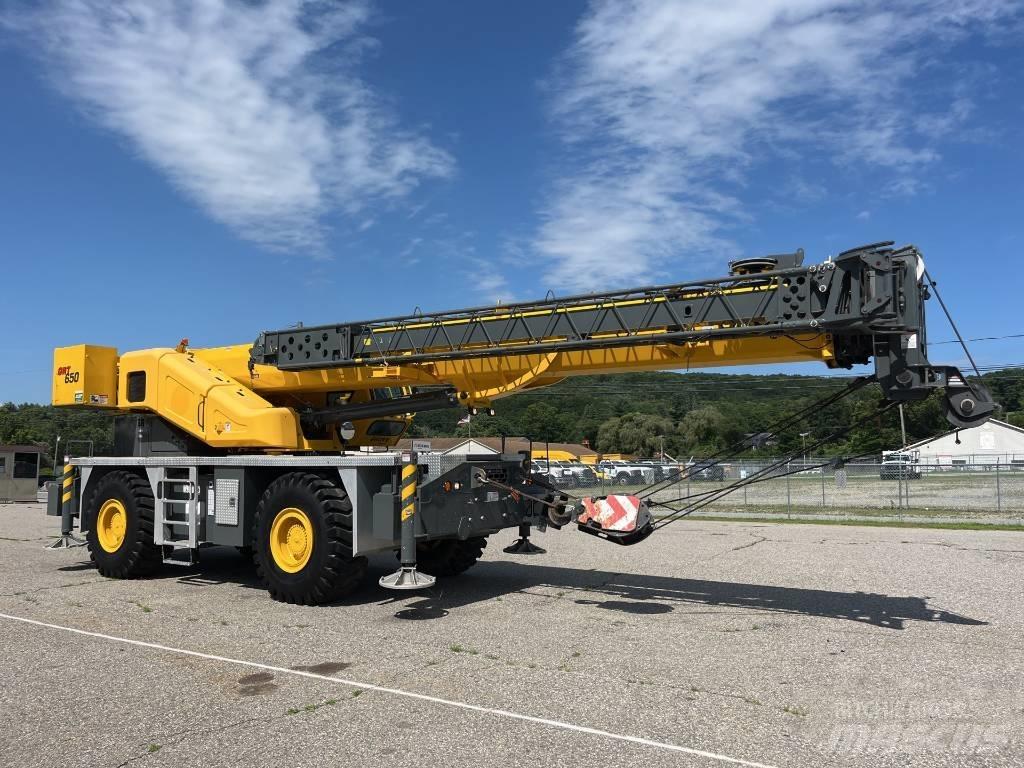 Grove GRT 650 Rough terrain cranes