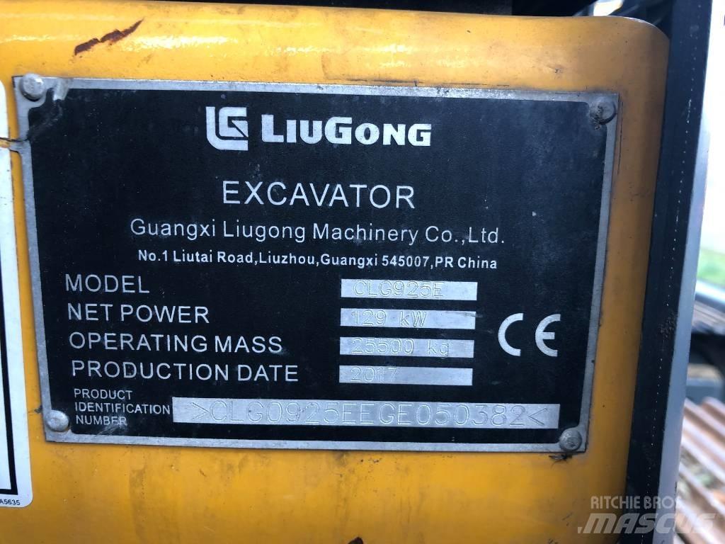 LiuGong 925E Crawler excavators