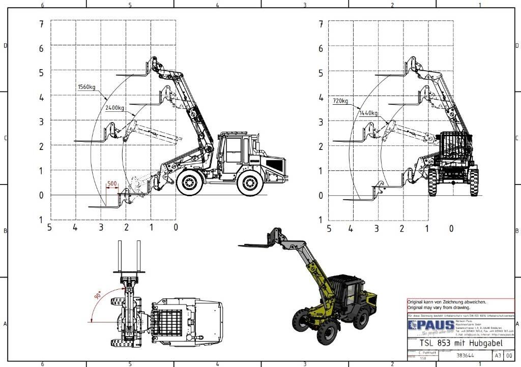 Paus TSL 853 / Mining Other Underground Equipment