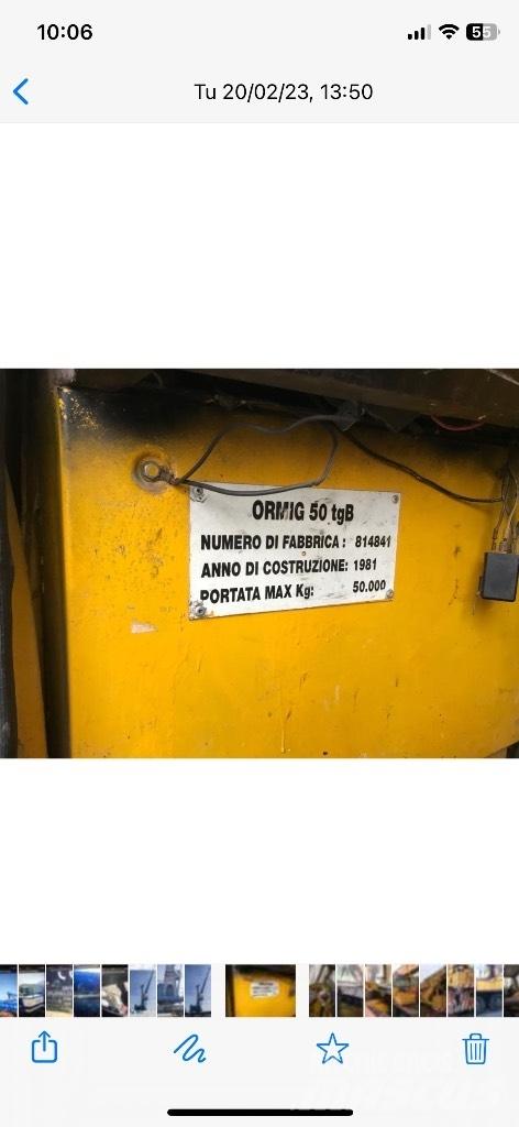 Ormig 50 ton Other cranes