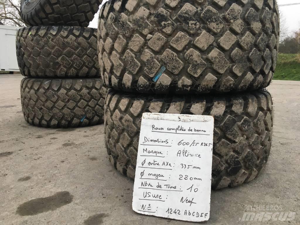 Alliance 600/55R26.5 Tyres, wheels and rims