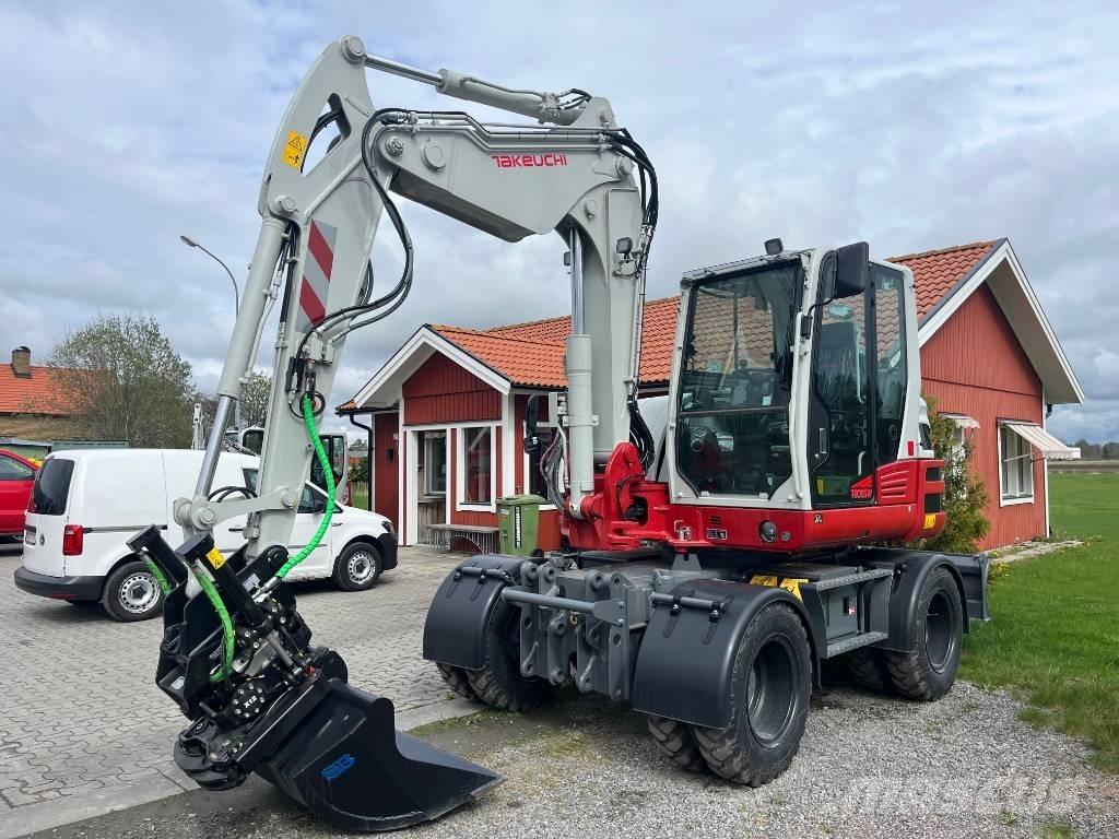 Takeuchi TB 395 W Wheeled excavators