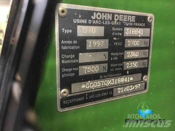 John Deere 570 Forage harvesters