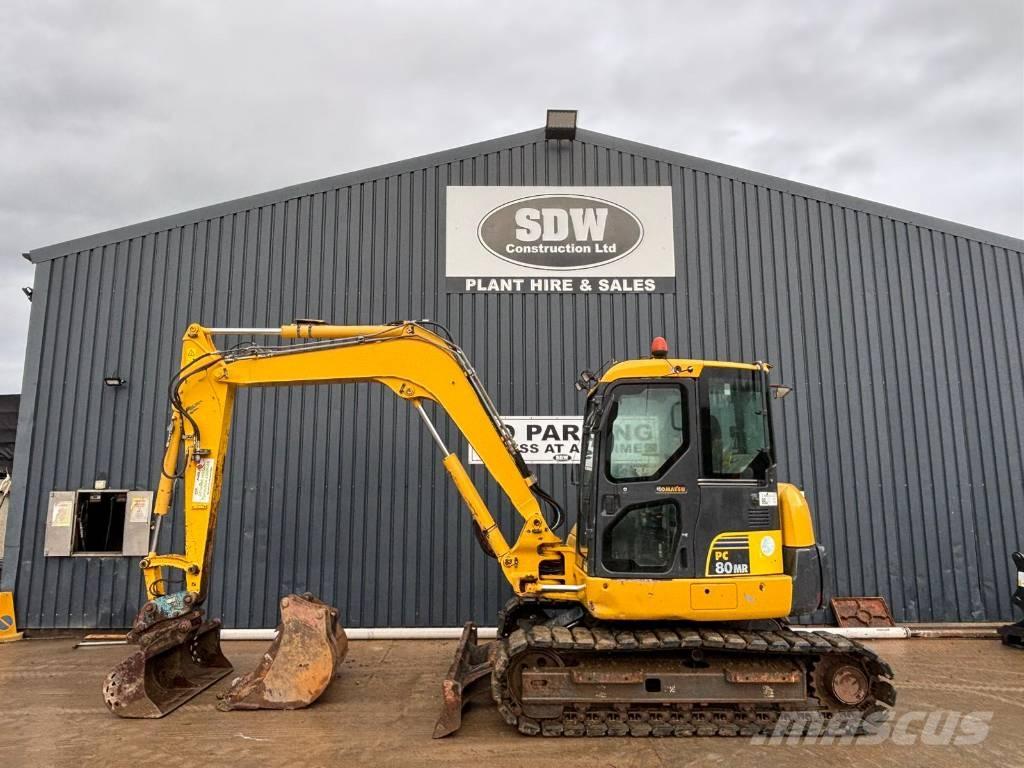 Komatsu PC 80 MR-3 Mini excavators  7t - 12t