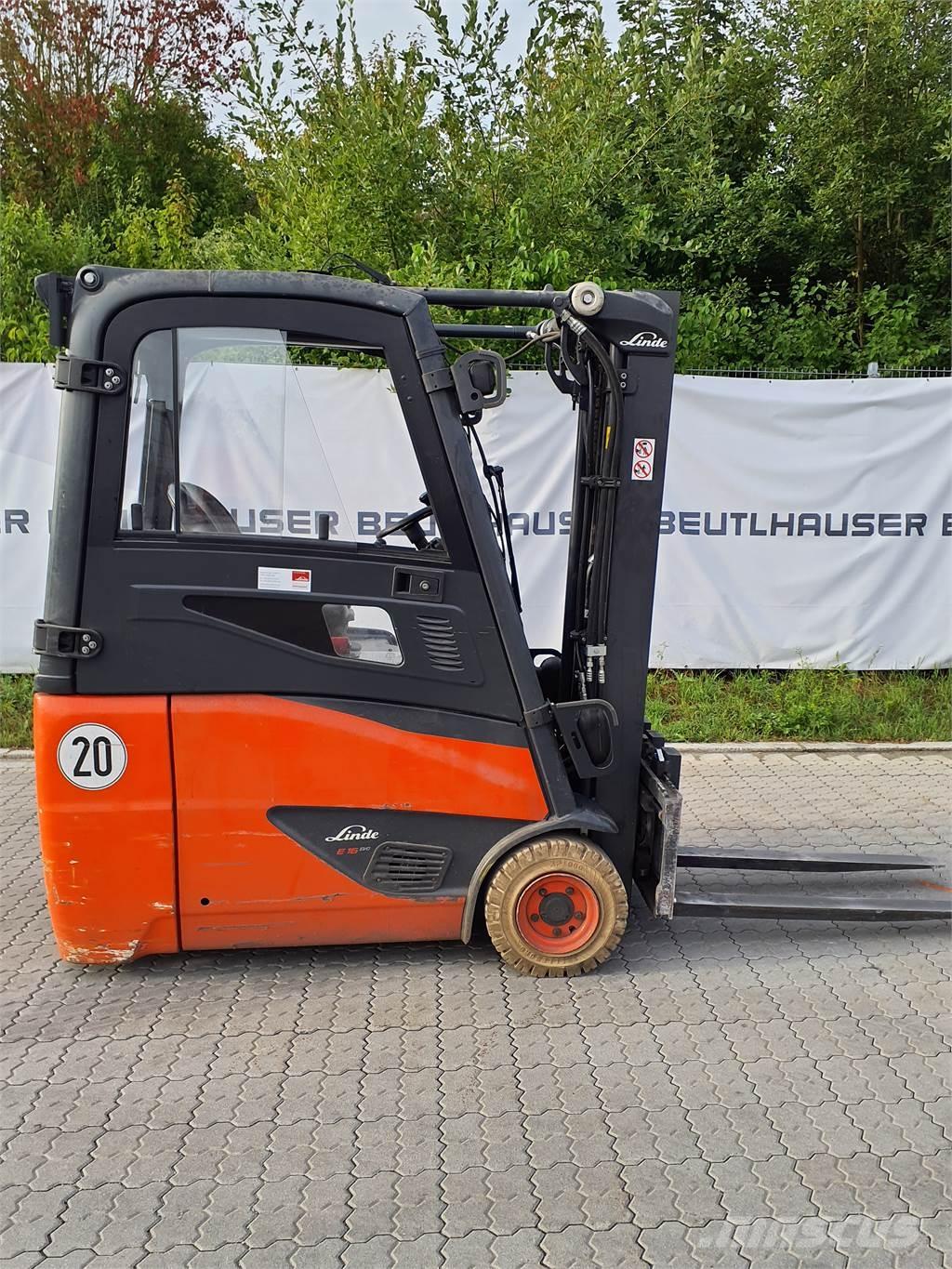 Linde E16 Electric forklift trucks