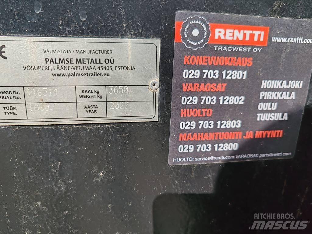 Palmse Trailer 1600 Tipper trucks