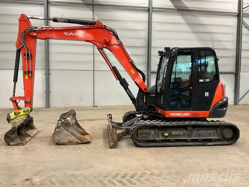 Kubota KX 080-4 A 2 Mini excavators  7t - 12t