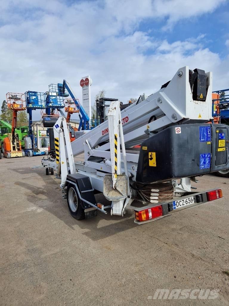 Dino 260 XTD Trailer mounted platforms