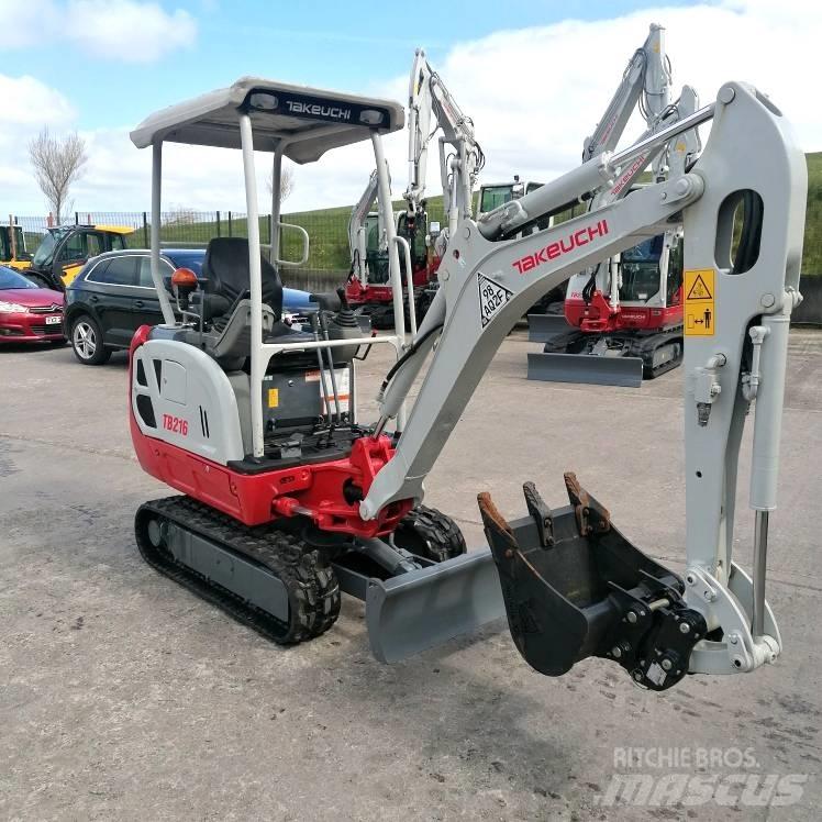 Takeuchi TB216 Mini excavators < 7t (Mini diggers)