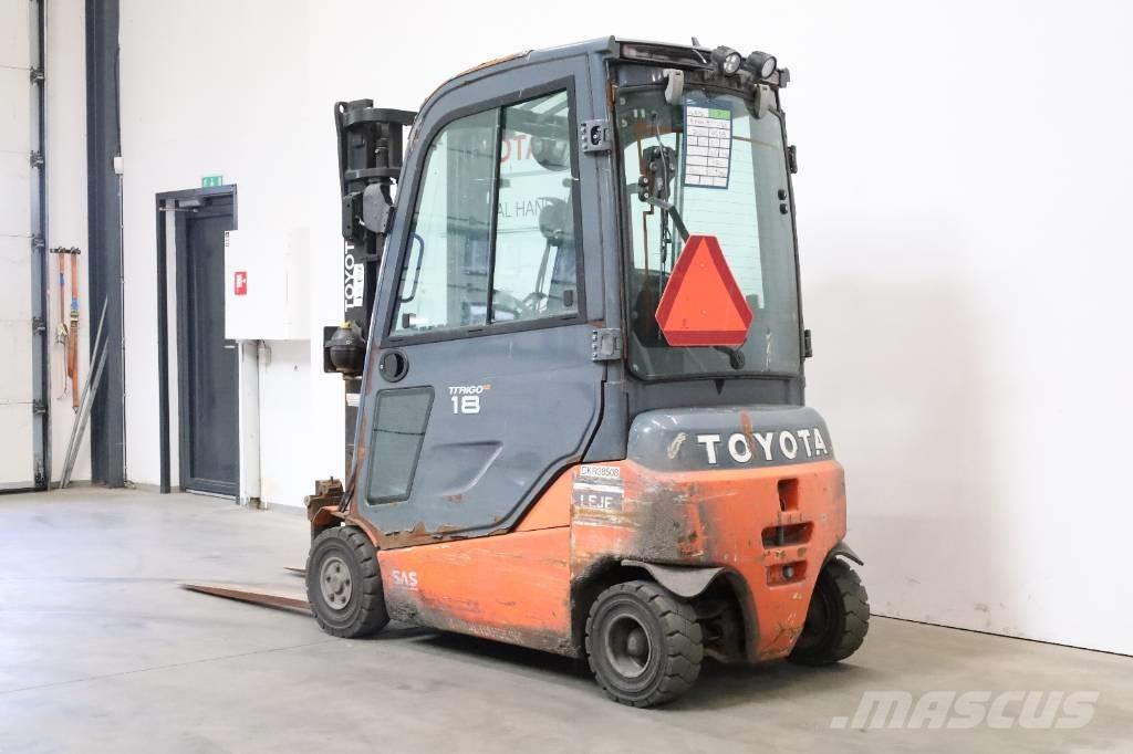 Toyota 8FBM18T Electric forklift trucks