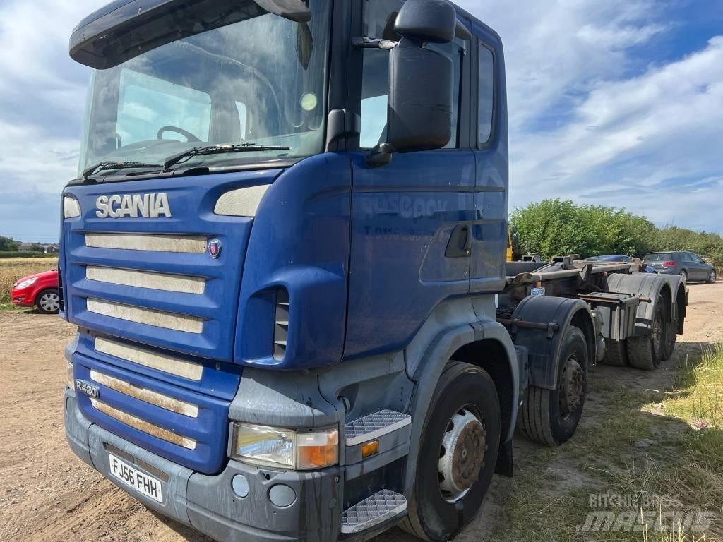 Scania R420 Hook lift trucks