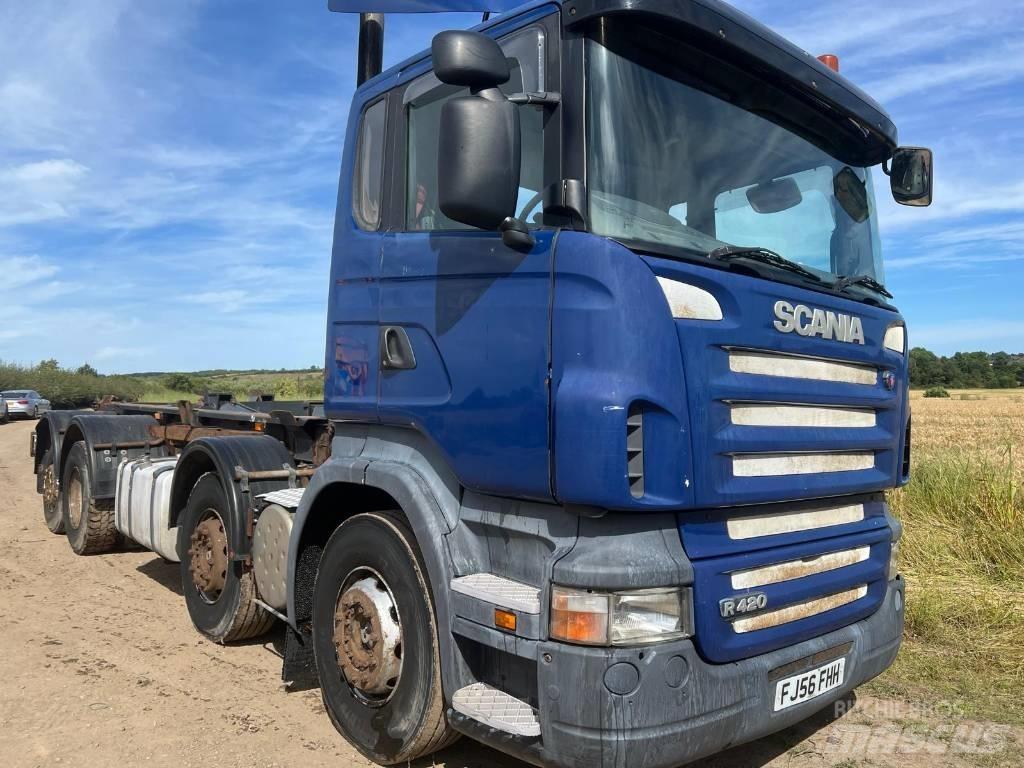 Scania R420 Hook lift trucks