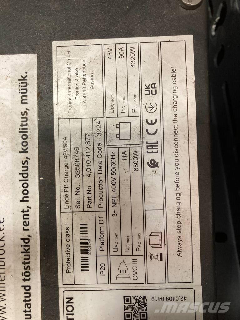 Linde R 14 Reach truck