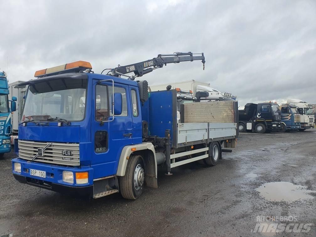 Volvo FL 612 Truck mounted cranes