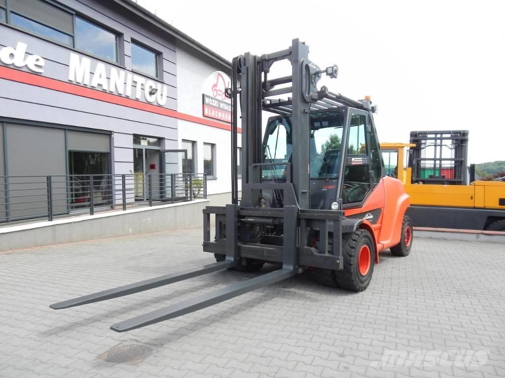 Linde H80D-03/1100 Diesel trucks
