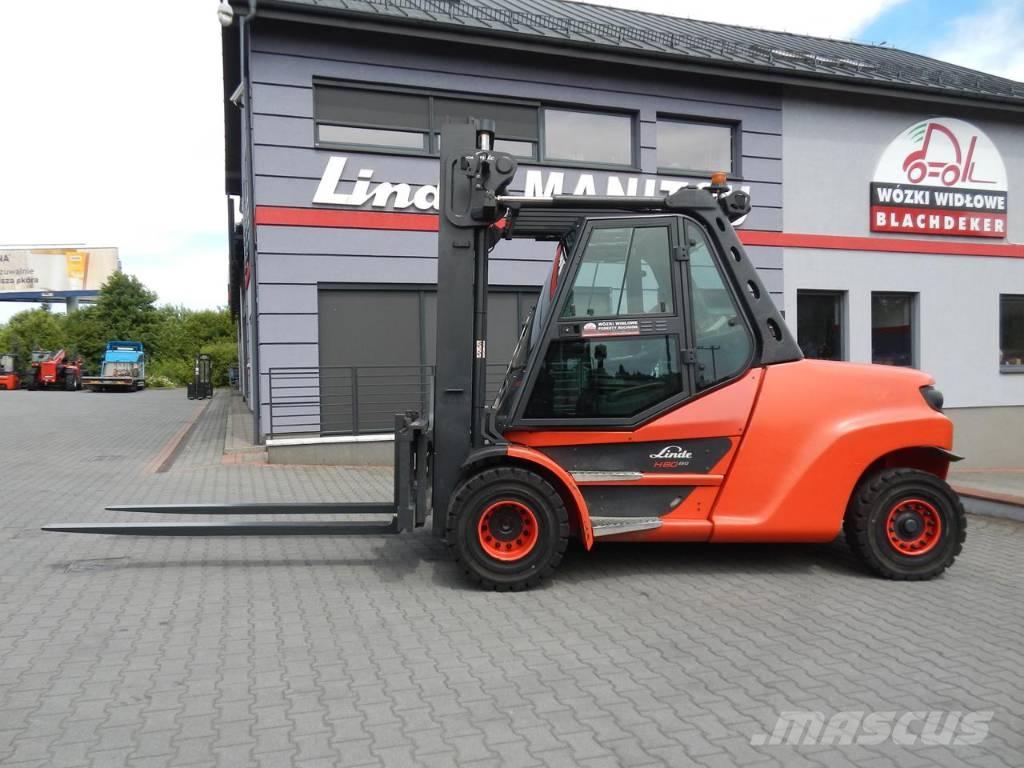 Linde H80D-03/1100 Diesel trucks