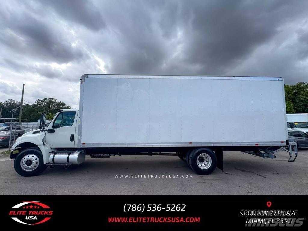 International MV Box trucks