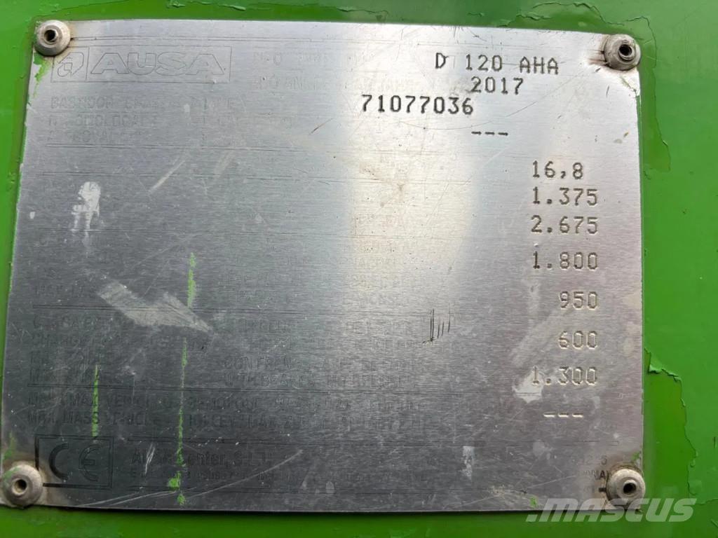 Ausa D120AHA Articulated Haulers