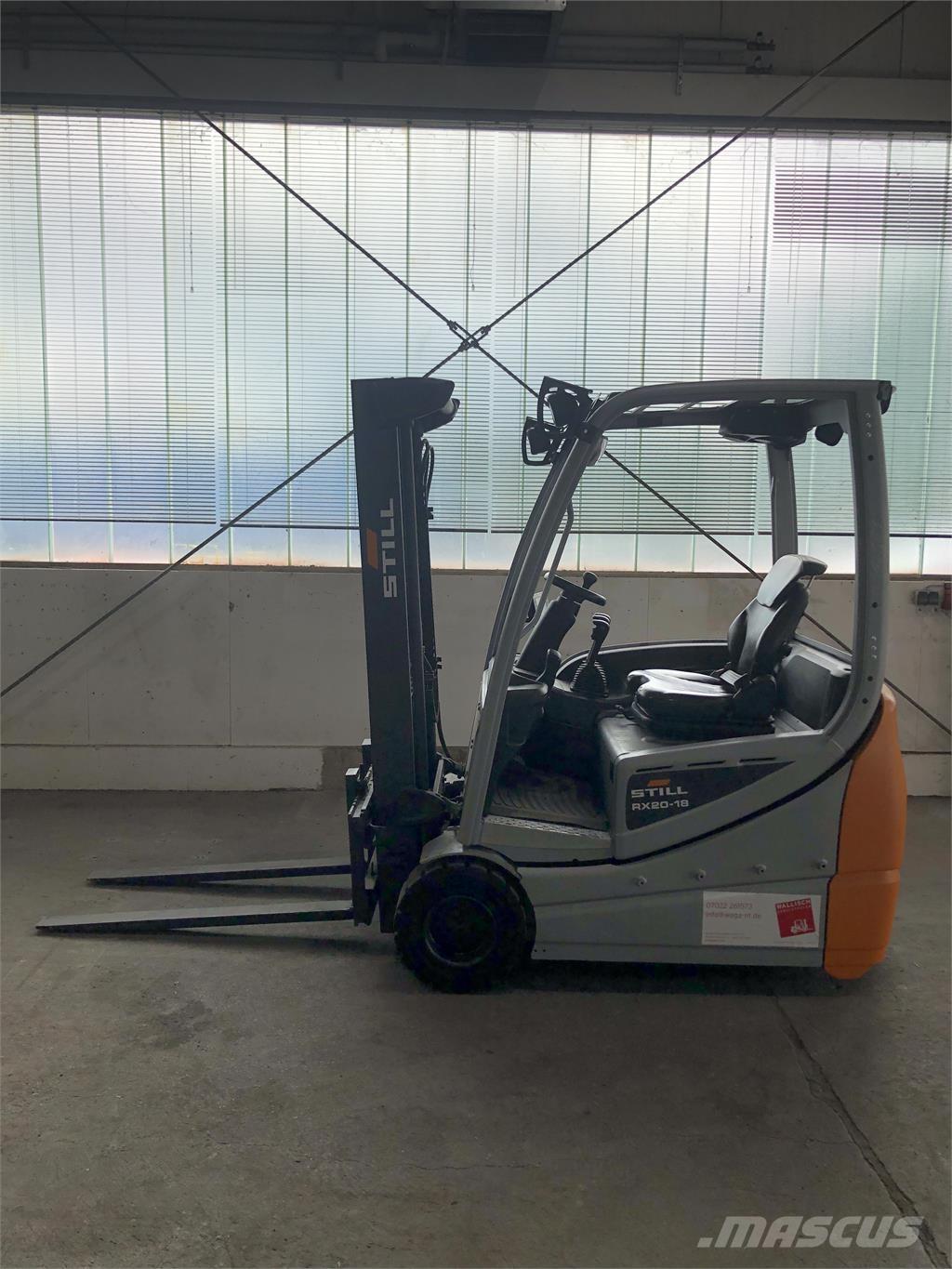 Still RX20-18 Electric forklift trucks