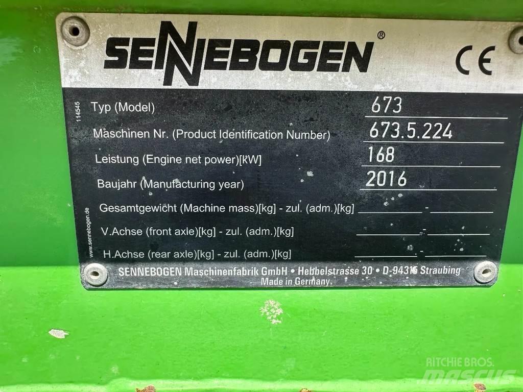 Sennebogen 673R Track mounted cranes