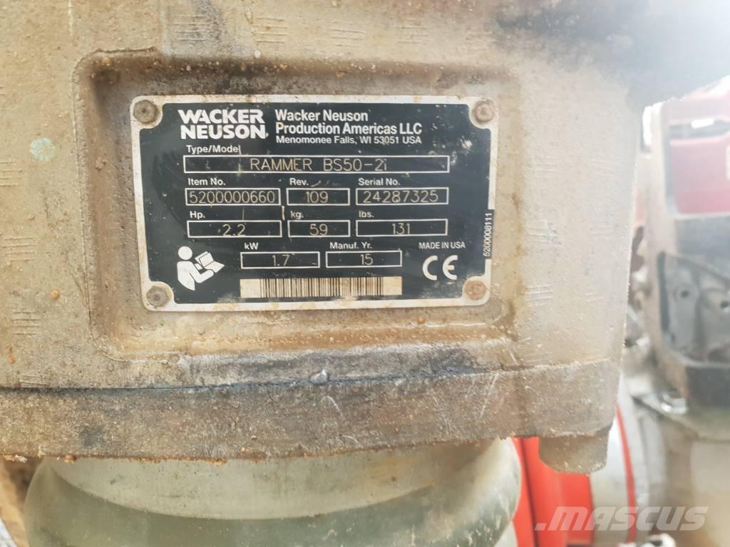 Wacker BS50-2i Tampers