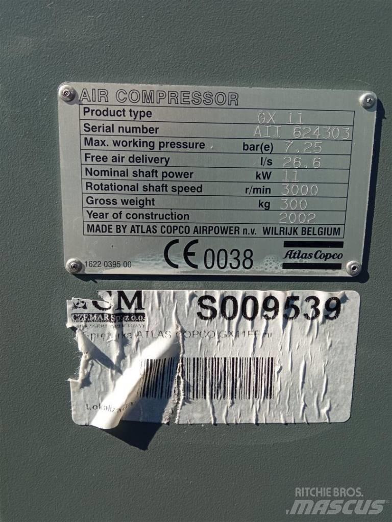 Atlas Copco GX11FF Compressors