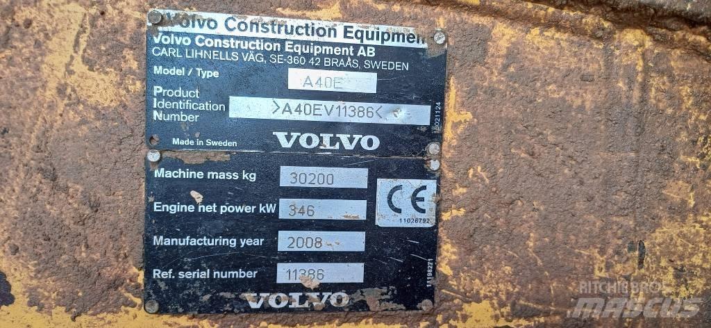 Volvo A 40 E Articulated Haulers
